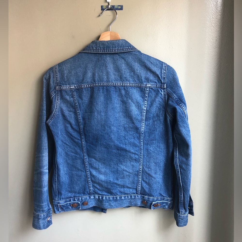 Madewell The Jean Jacket In Printer Wash Size: S - Picture 2 of 14